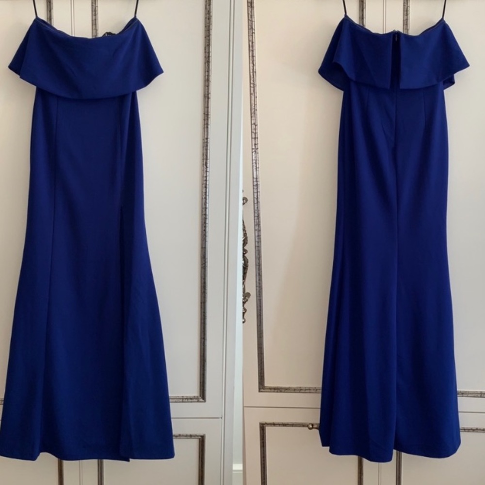 Blue revolver dress - Picture 3 of 3